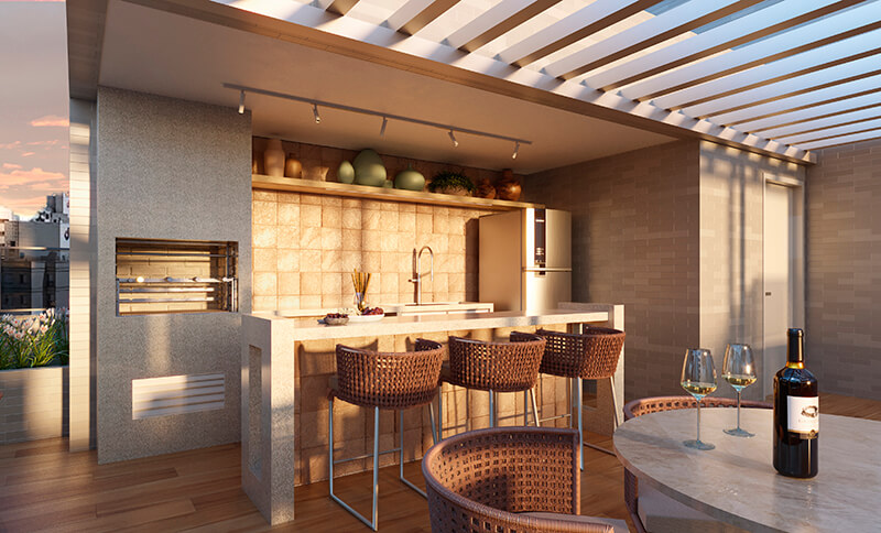 Livng Capibaribe-Terraço Gourmet